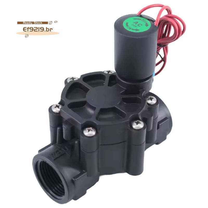 [Oferta Especial E] Válvula De Aspersão Do Sistema De Irrigação Com Controle Automático AC24V Solenóide De 3/8-2 Polegad