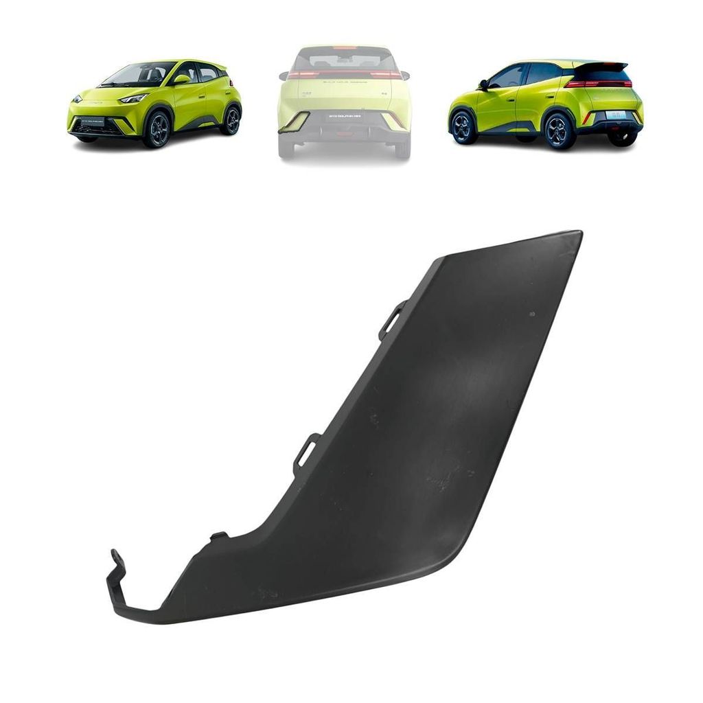 MOLDURA REFLETOR PARACHOQUE TRASEIRO BYD MINI DOLPHIN 2024 A 2025 LADO ESQUERDO - EQEA-2804114
