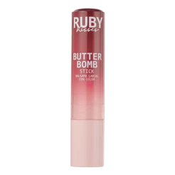 GLOSS EM BASTÃO STICK BUTTER BOMB MERLOT RUBY KISSES