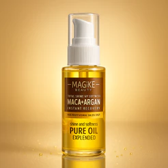 Óleo de Argan 50ml - Anti Frizz Hidratação Profunda, Brilho Intenso