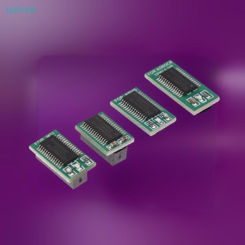 Placa-Mãe Do Módulo TPM 2.0 12/14/18Pin Para ASUS MSI GIGABYTE ASRo De Segurança De Remoto ZON