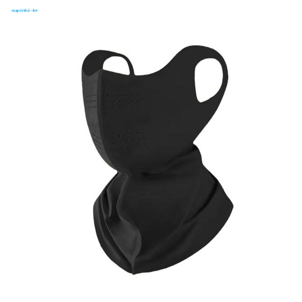 Breathable Sunscreen Face Mask with Elastic Straps – Full Neck Clavicle Uv Protection for Outdoor Summer Activities Li