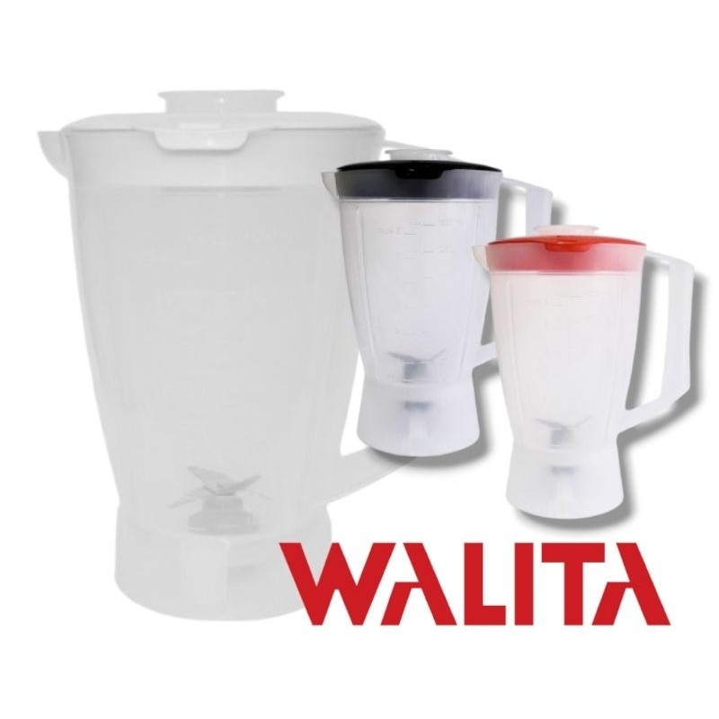 Copo Liquidificador Walita Power Chop RI7300 RI RI7302 Compatível Tampa Colorida