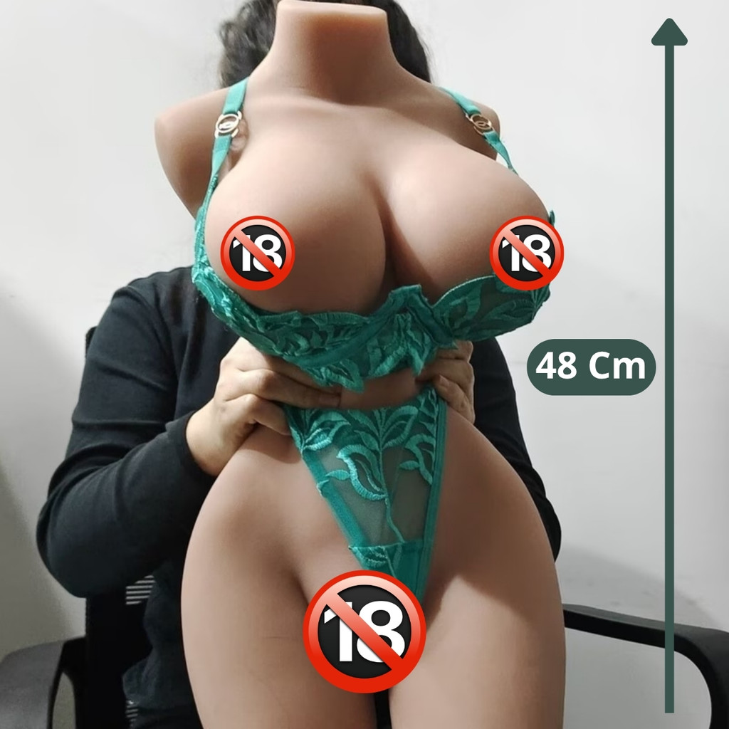 Boneca Sexual Vagina e Ânus Seios Macios Tamanho Grande Macio Sexshop