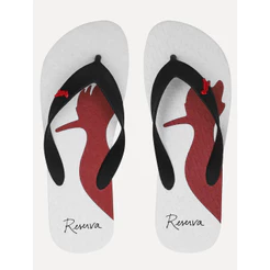 Chinelo Reserva Masculino Trancoso Woodpecker Original Preto/Branco