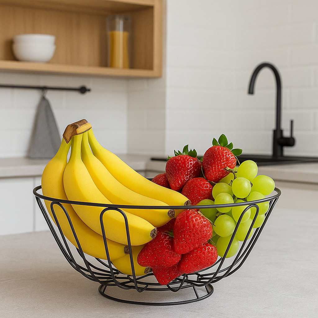 Cesto Fruteira Aramado Decorativo – Organização e Estilo para a Sua Casa