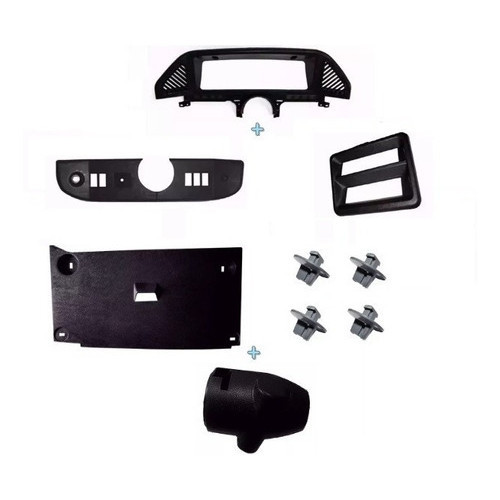 Moldura Painel Instrumentos Rádio Ford F1000 F4000 93/99 Kit