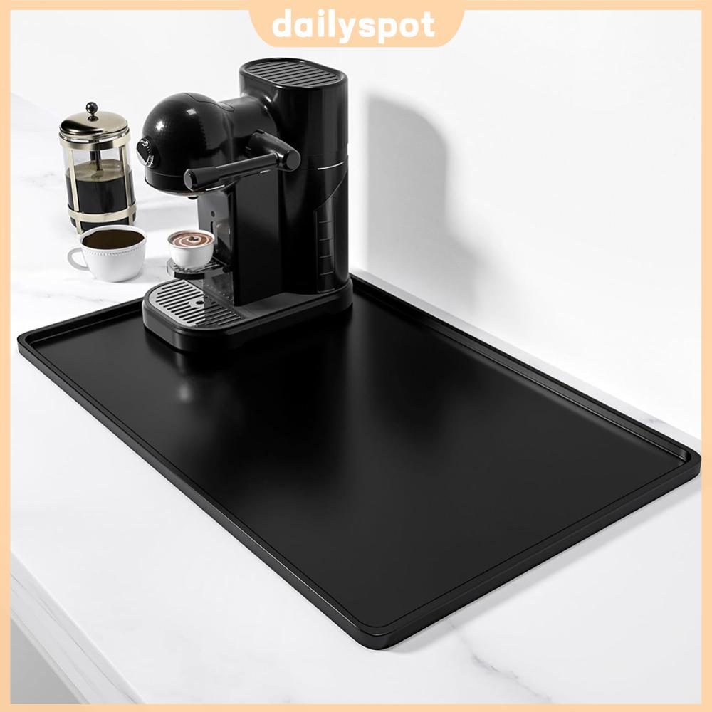 Tapete De Secagem De Cor Sólida Antiderrapante Bandeja De Silicone Porta-Copos Almofada De Decoração De Bar À Prova D'ág