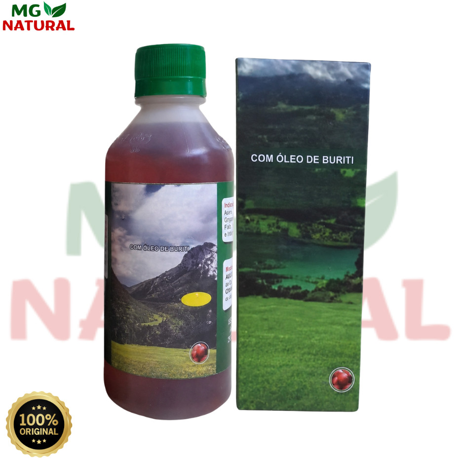 1 Frasco Composto Natural Buriti 250ml Original