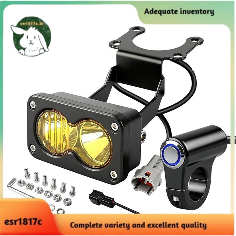 Kit De Farol Com Interruptor E Suporte De Montagem Para Dianteiro De Motocicleta X260 Talaria Sting MX4 MX5