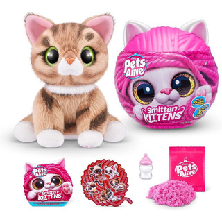 ZURU Animal surpresa gatinho brinquedo interativo 10 vozes dos desenhos animados menina voz brinquedo boneca presente de