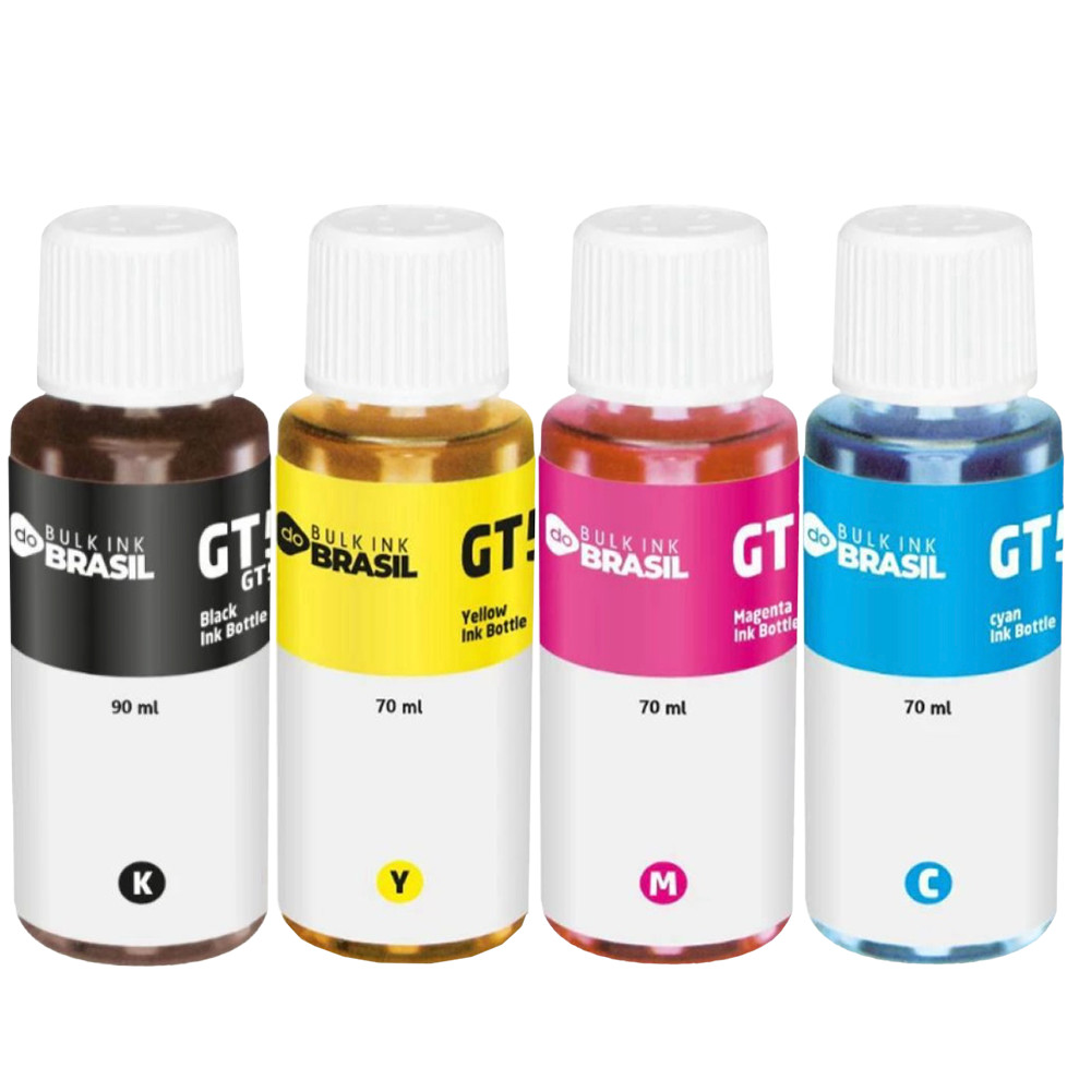 Kit 4 Tintas Compatível HP 583 584 724 416 517 532 6000 GT53 GT52