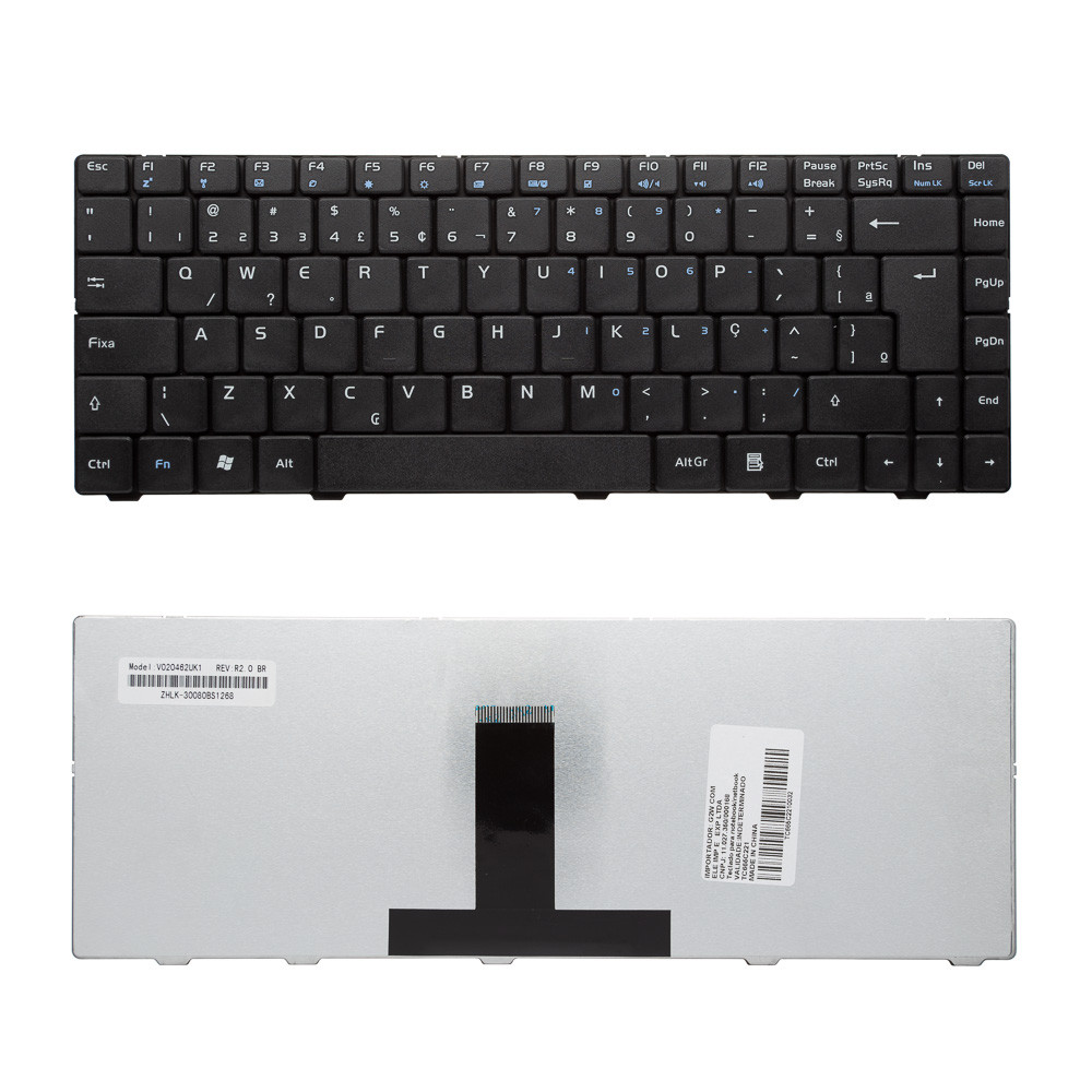 Teclado para Notebook Intelbras I656 ABNT2 - F2 WI-FI