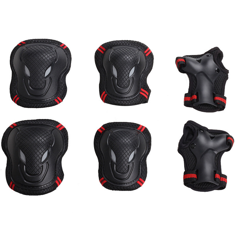 Esportes equipamentos de proteção patinação das mulheres dos homens adulto patinação joelheiras almofadas de pulso das c