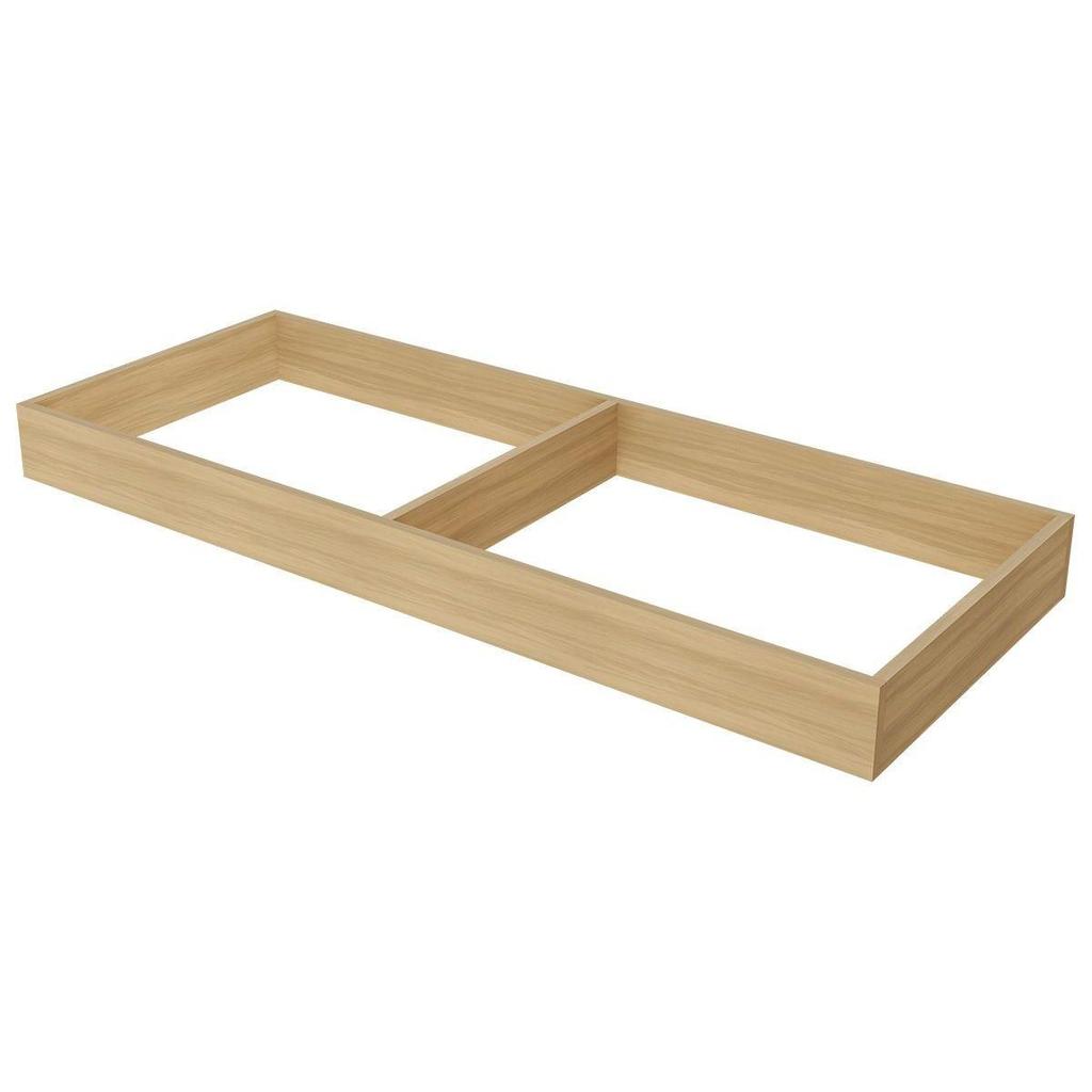 Multiuso de Cozinha Kit de Rodapé Multilinha 120x47x10cm Nature - Nesher