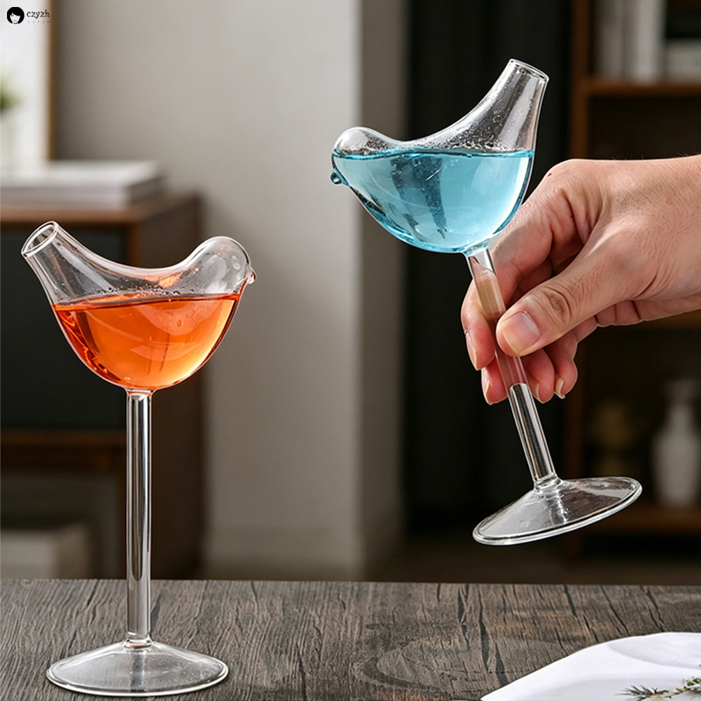 Copo De Coquetel Em Formato De Pássaros , Exclusivos , Design Atraente , Jantares Românticos Com Velas