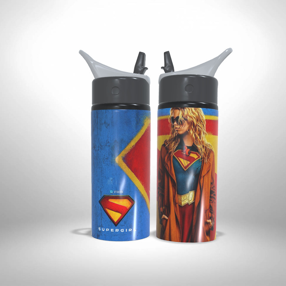 Garrafa Squeeze Supergirl