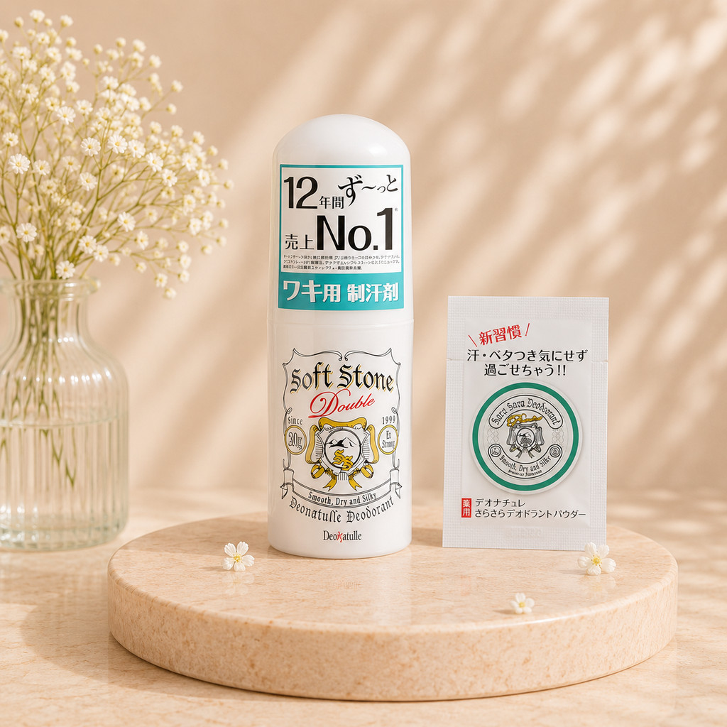 Deonatulle Deodorant Stick from Japan Original RENEWED Soft Stone AntiperspirantDirect from Japan