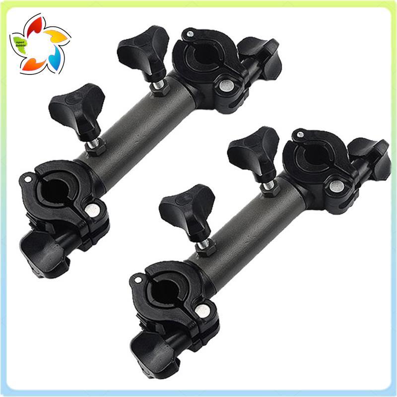 Carrinho De Vagão De Acampamento Para Jardim , Empurrar , Guarda-Chuva , Braçadeira Fixa , Conector , 2 Peças , Suporte