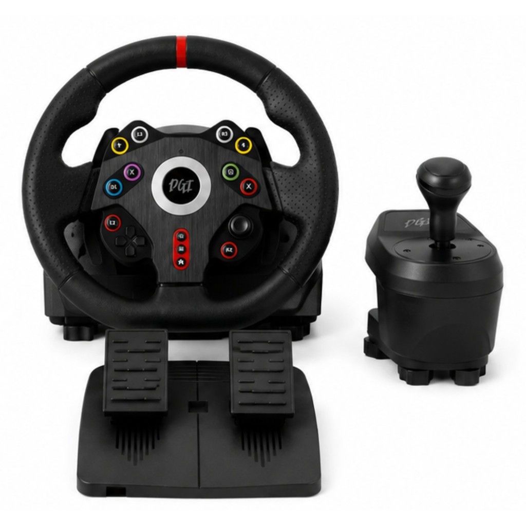 VOLANTE GAMER PS5 PS4 PS3 XBOX SERIES ONE PEDAL CAMBIO