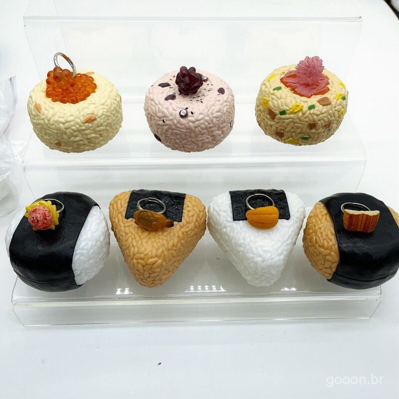 Novos produtos soltos Japão Qitan Club Suporte de Mão para Sushi 5ª Edição Figura Gashapon Modelo 1 YJRU