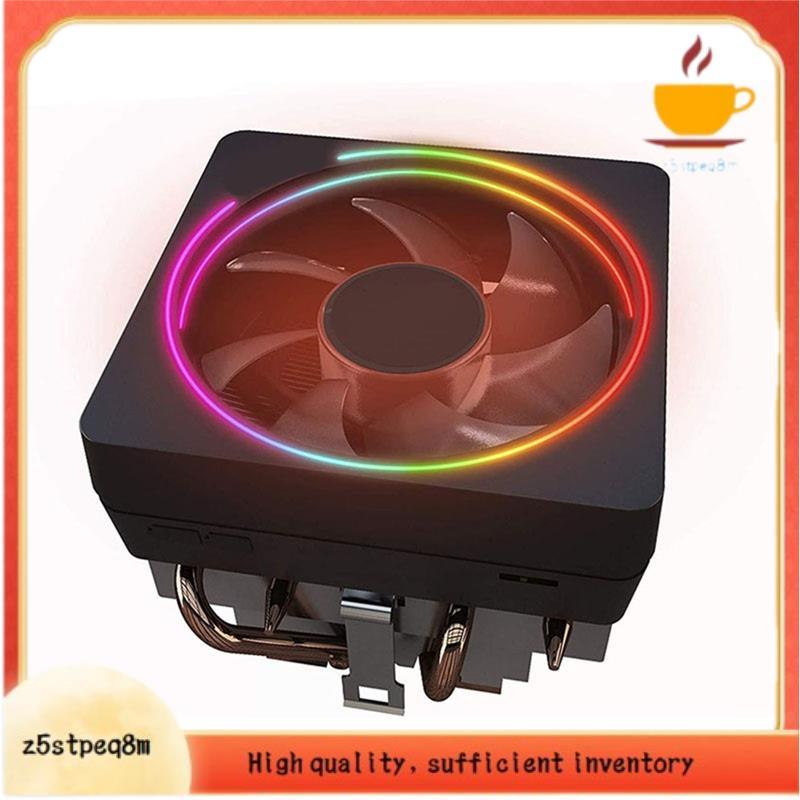 AM4 RGB Ventilador Silencioso Ryzen Wraith Cooler Prisma 4 Pinos Pode Suportar CPU R3 R5 R7 R9 Para Placa-Mãe