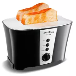 Torradeira Britânia Tosta Pane, Preta