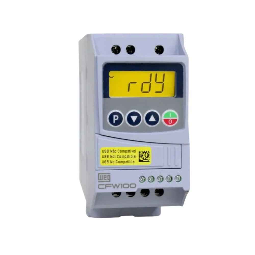 Inversor Monofásico CFW100 2,6A 0,5Cv 200V / 240V Weg