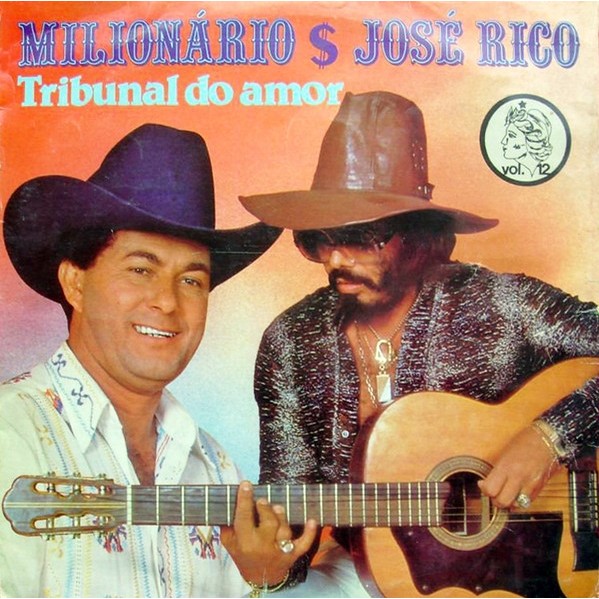 VINIL Milionário & José Rico Tribunal Do Amor - Vol. 12