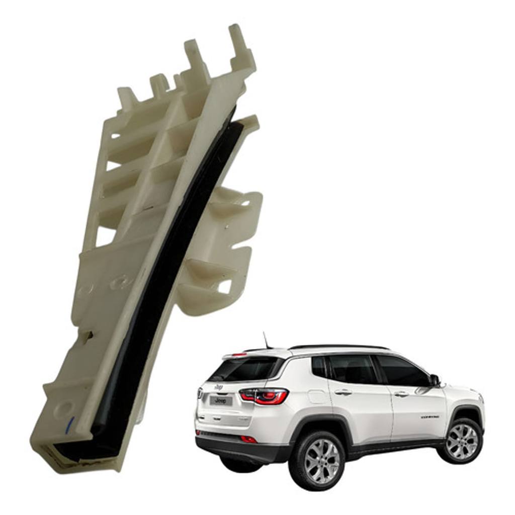 Canaleta Guia Vidro Traseiro Esquerdo Jeep Compass 2020 2022 Bege