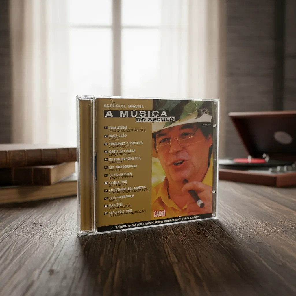 Cd A Música Do Século 15 Especial Brasil Tom Jobim Nara Leão