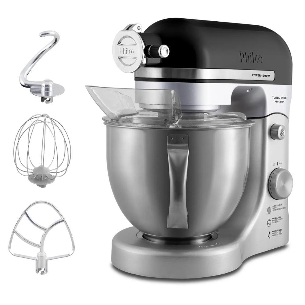 Philco Batedeira Planetária PBP1200P Inox 5l 1200W 220v