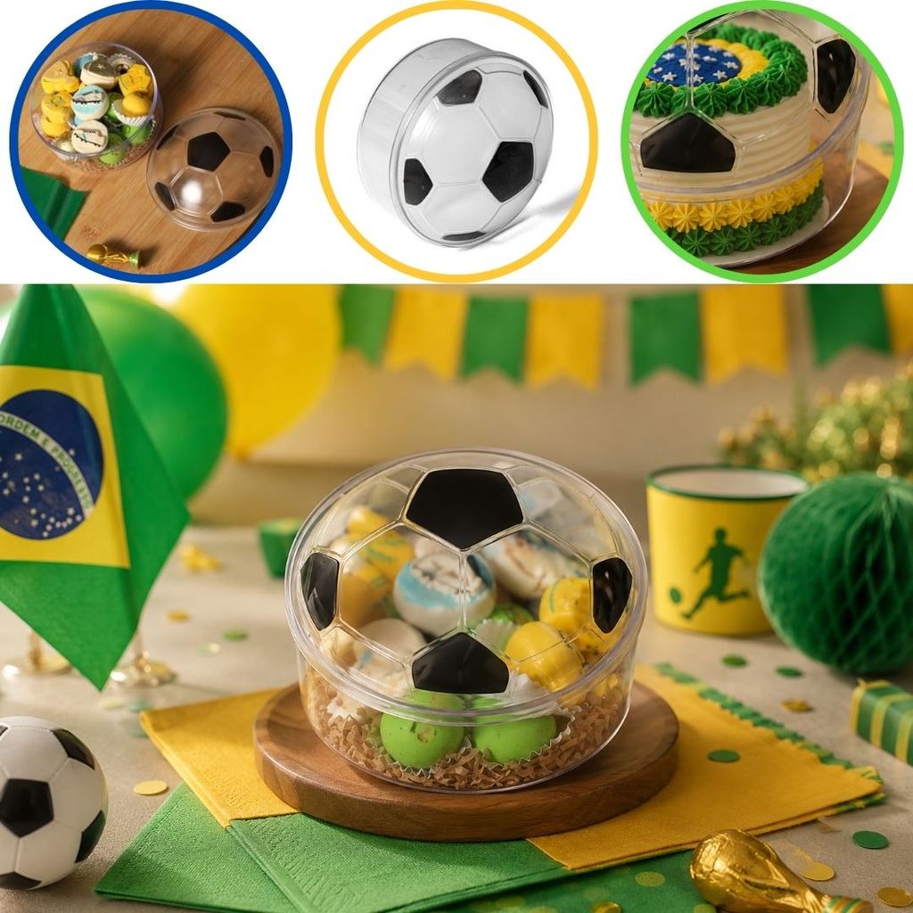 1~5 CAIXA BOLA BOX COPA TRANSPARENTE 500ML (BLUE STAR) (CHOCO)