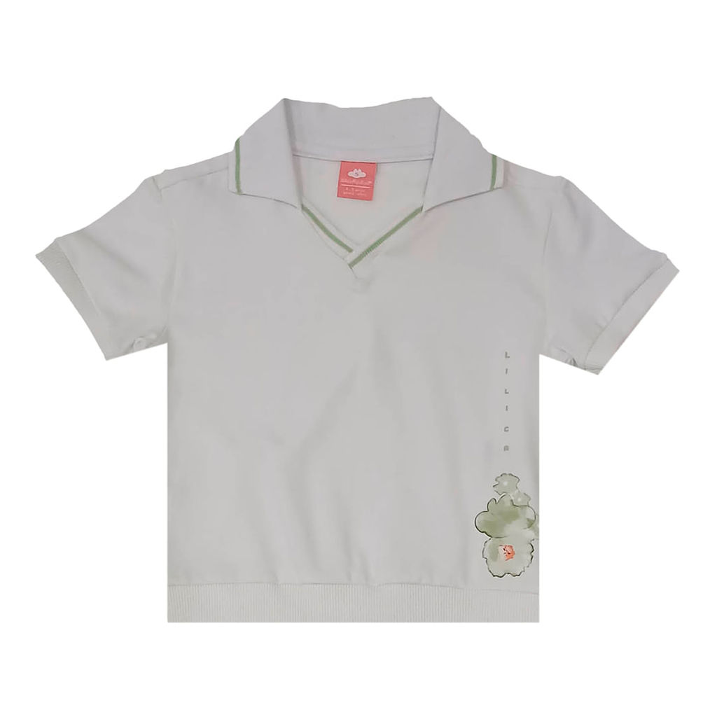 Blusa Polo Sport Infantil Feminina Lilica Ripilica