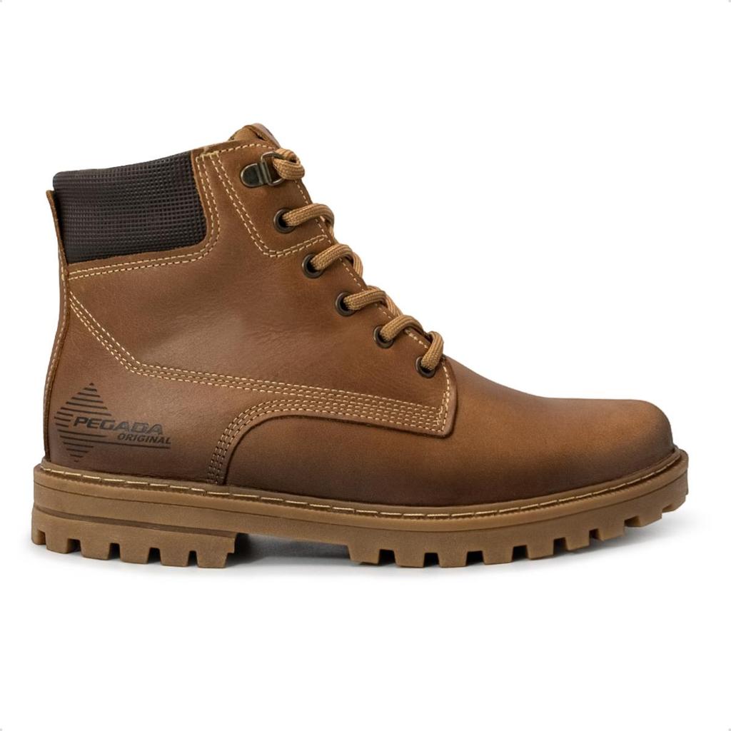 Bota Pegada Masculina Jungle em Couro 181511