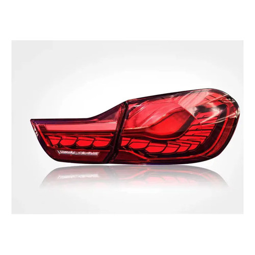 Lanterna Full Led Bmw Serie 4 F32 Dragon Red 2014 A 2020 Ambos Lados Vermelho