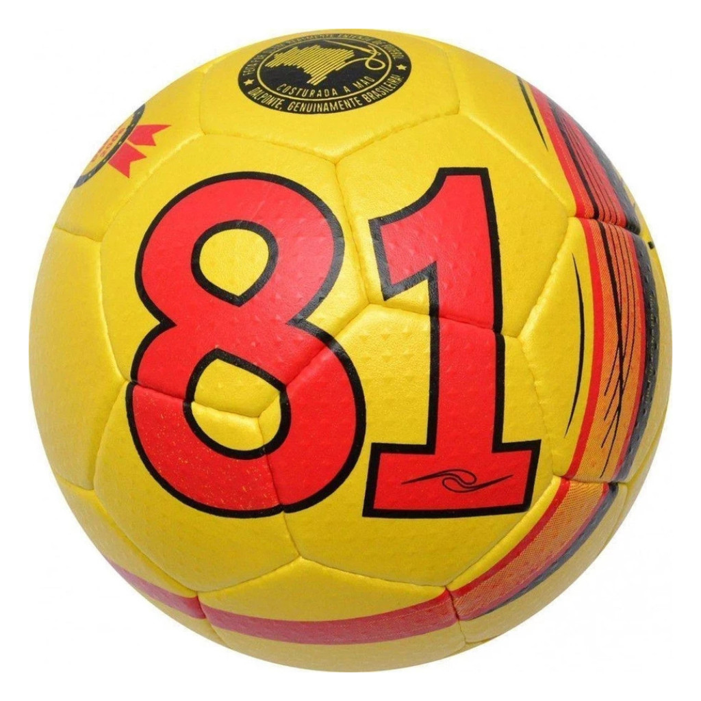 Bola Dalponte Star 81 Profissional - Campo/ Society/ Futsal Original - Costurada a Mão