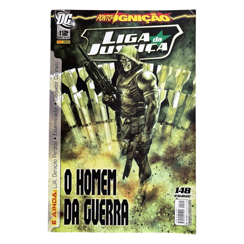 HQ: Liga da Justiça 112 - O Homem da Guerra