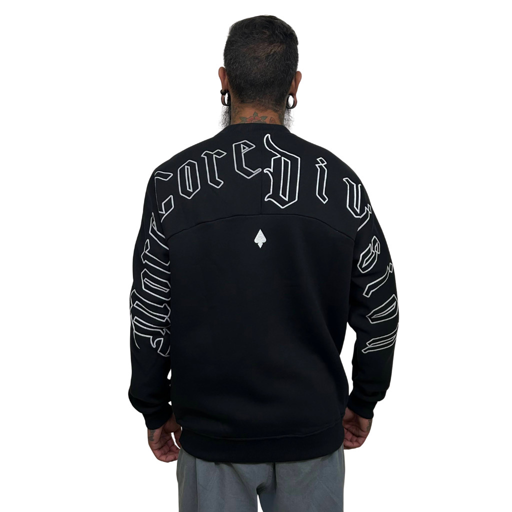 Moletom Mcd Especial Mj Caligraffiti Pto Original Masculino