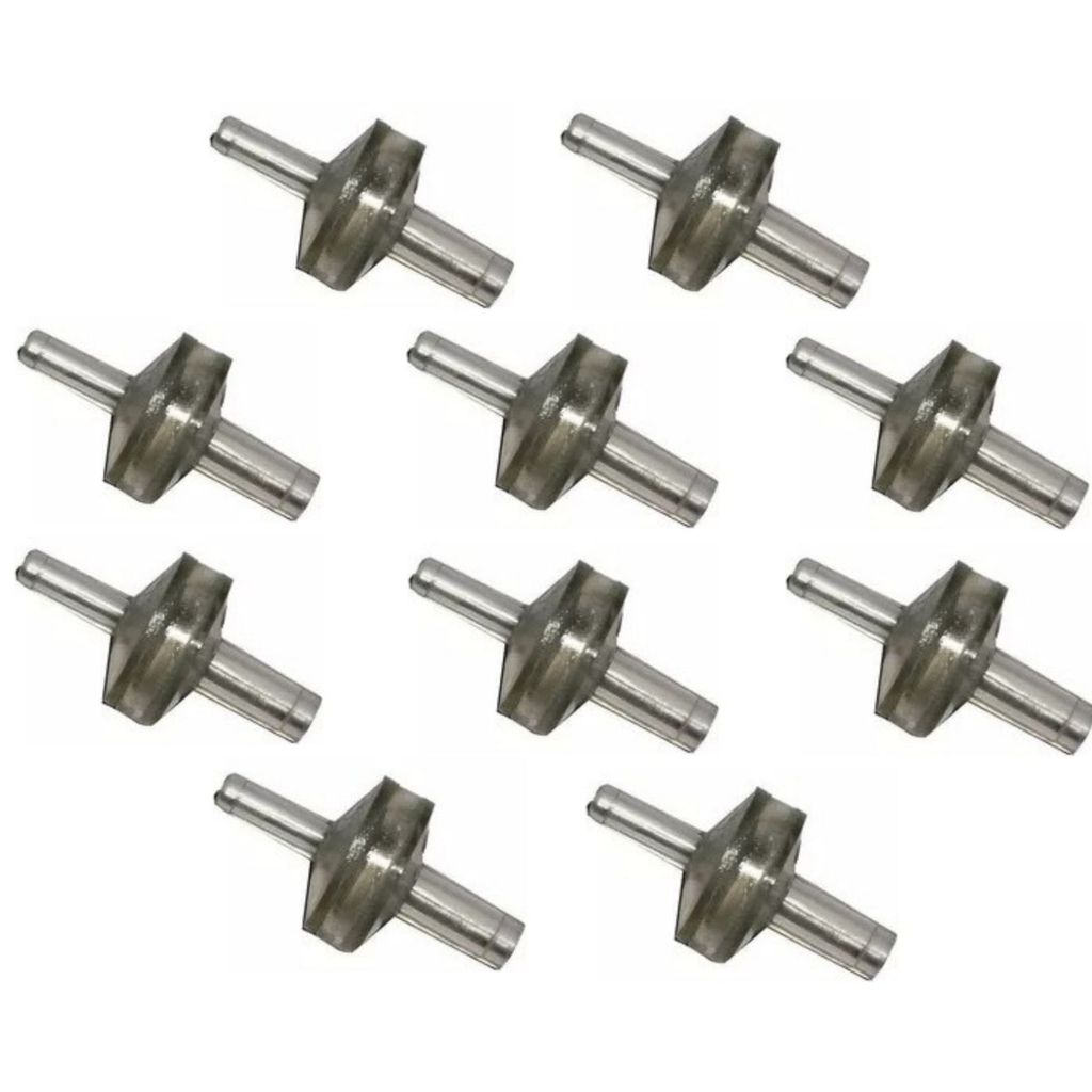 KIT 10 PIÃO TRANSPARENTE PARA PRESSURIZAÇÃO DE DAMPERS DE IMPRESSORAS | INK