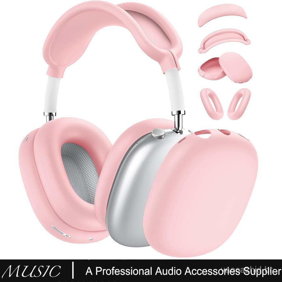 Capa De Silicone Para Fones De Ouvido AirPods Max , Faixa De Cabeça Com Almofada