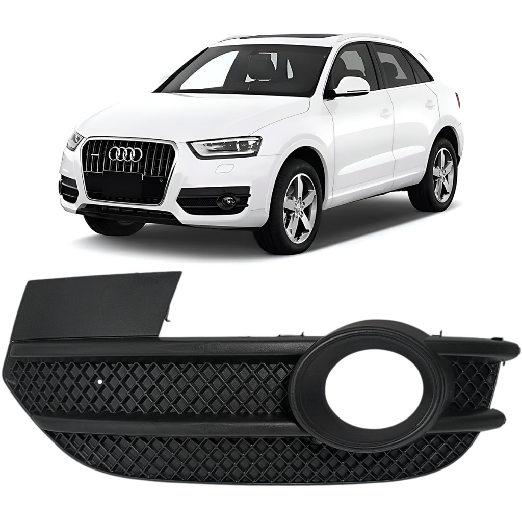 Grade Moldura Farol Milha Audi Q3 2012 2013 2014 2015 Esquerdo Motorista 8U0807681A
