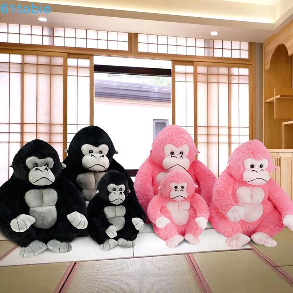 TOBIE Gorila Brinquedo De Pelúcia , Travesseiro Brinquedos Simulação Orangotango Boneca Recheada , Animal Macaco Macio