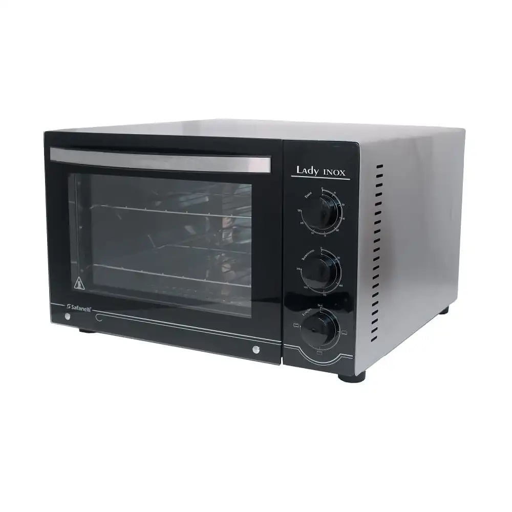Forno Elétrico Safanelli 45 Litros Lady Com Migalheiro Inox FLP127 – 127 Volts