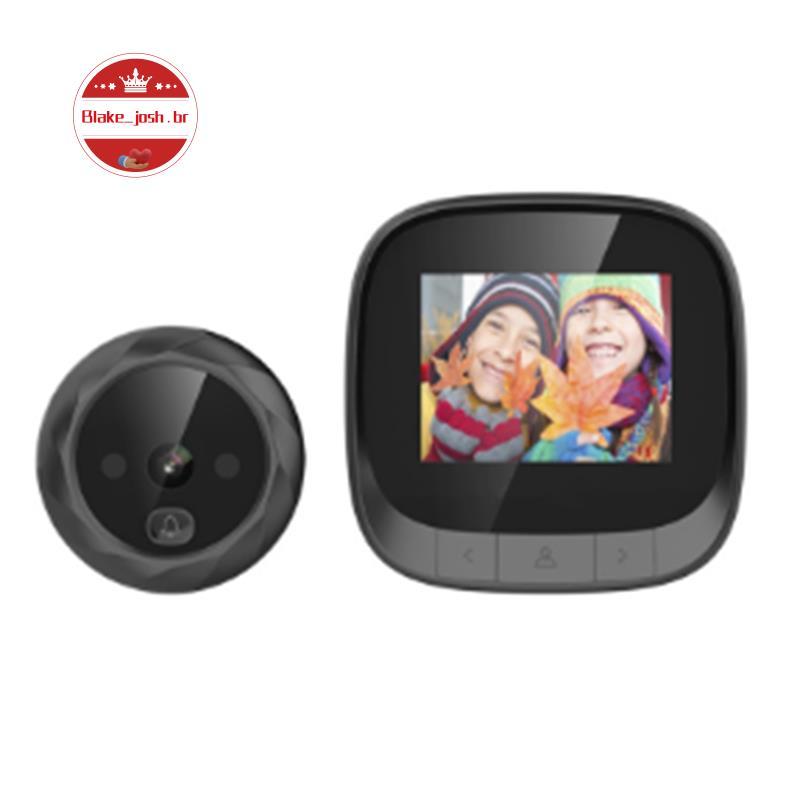[Qualidade B] Visualizador De Porta Digital Foto-Smart Com LCD De 2.4 Polegadas E Visão Noturna IR , Gravação De Câmera