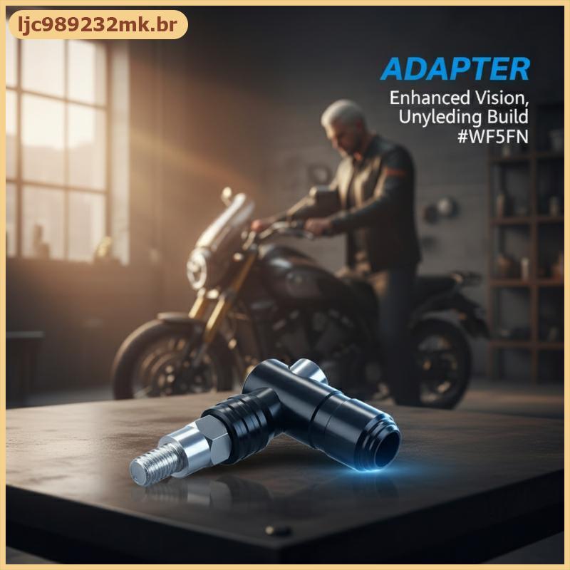 [MYBR] 1 2 Unidades CNC Adaptador De Espelho Lateral Para Motocicleta Mecanismo Dobrável Acessório Retrovisor Bicicletas