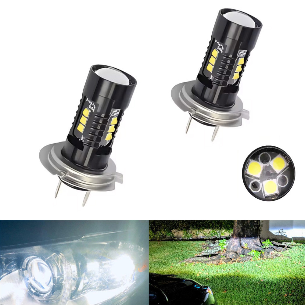 2 Pçs H7 H4 Carro LED Farol H11 H9 H8 Condução Correndo Lâmpadas 9005 HB3 9006 HB4 Super Brilhante Da Motocicleta 16000L