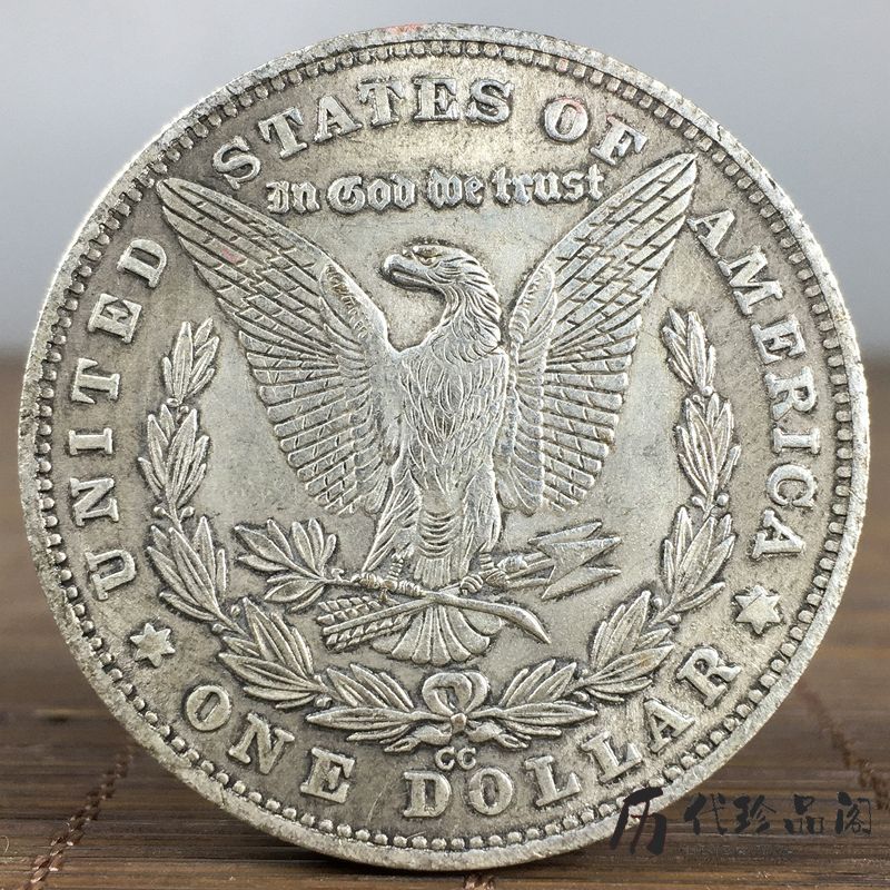 O vendedor recomenda bons produtos!!1881 linda moeda perdida rara dupla Lolita dólar de prata moeda estrangeira moeda an