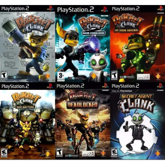 Games PS2 Kit Ratchet & Clank Coleção 6 s -  x Alter Games Promoção