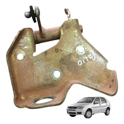 Suporte Cabo Seletor Marcha Cambio Fiat Palio 2003 A 2010